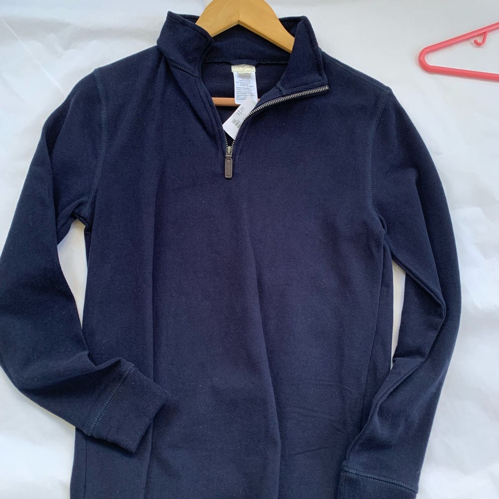 JCrew Crewcuts 100% Cotton LongSleeve Quarter zip